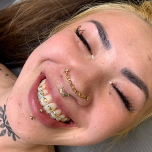 Tooth gems $25-$150 Style: grill